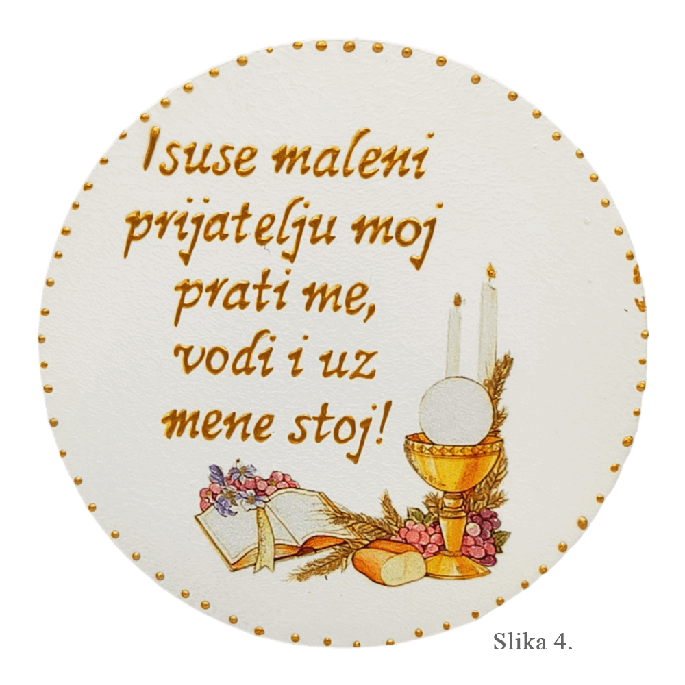 Jedinečné obrázky k prvnímu svatému přijímání – Trvalá připomínka svátosti - 4 - 08416