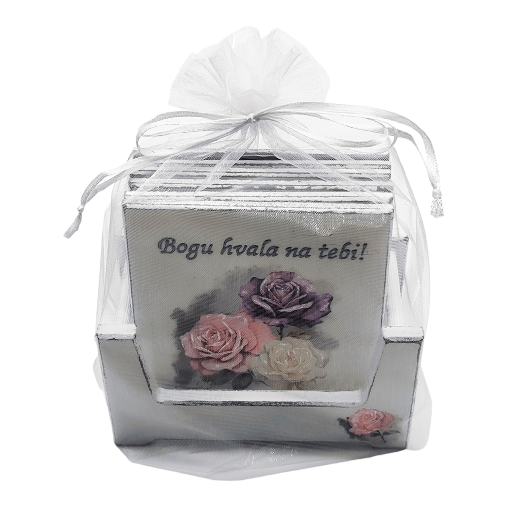 Personalizované podtácky pod sklenice – jedinečný dárek, který potěší! Š16368