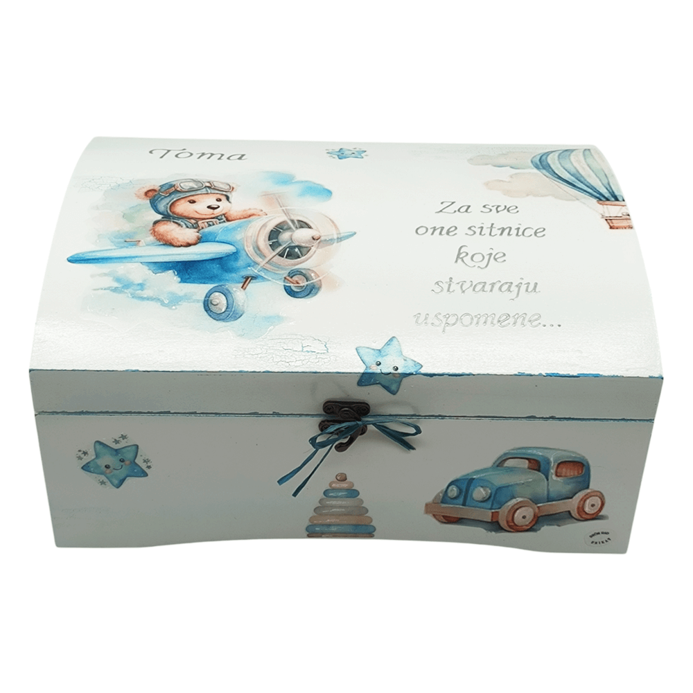 🎁 Krabička vzpomínek – dárek, který dítě provází celým životem ❤️ Š16741