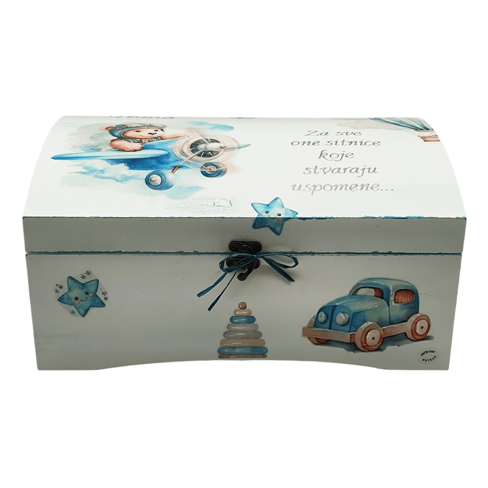 🎁 Krabička vzpomínek – dárek, který dítě provází celým životem ❤️ Š16741
