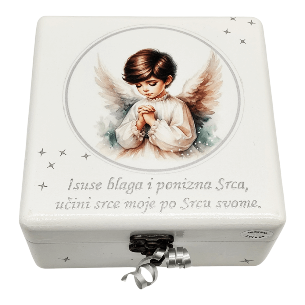 🕊️ Unikátní krabička na první svaté přijímání – dokonalá památka na zvláštní den Š165208