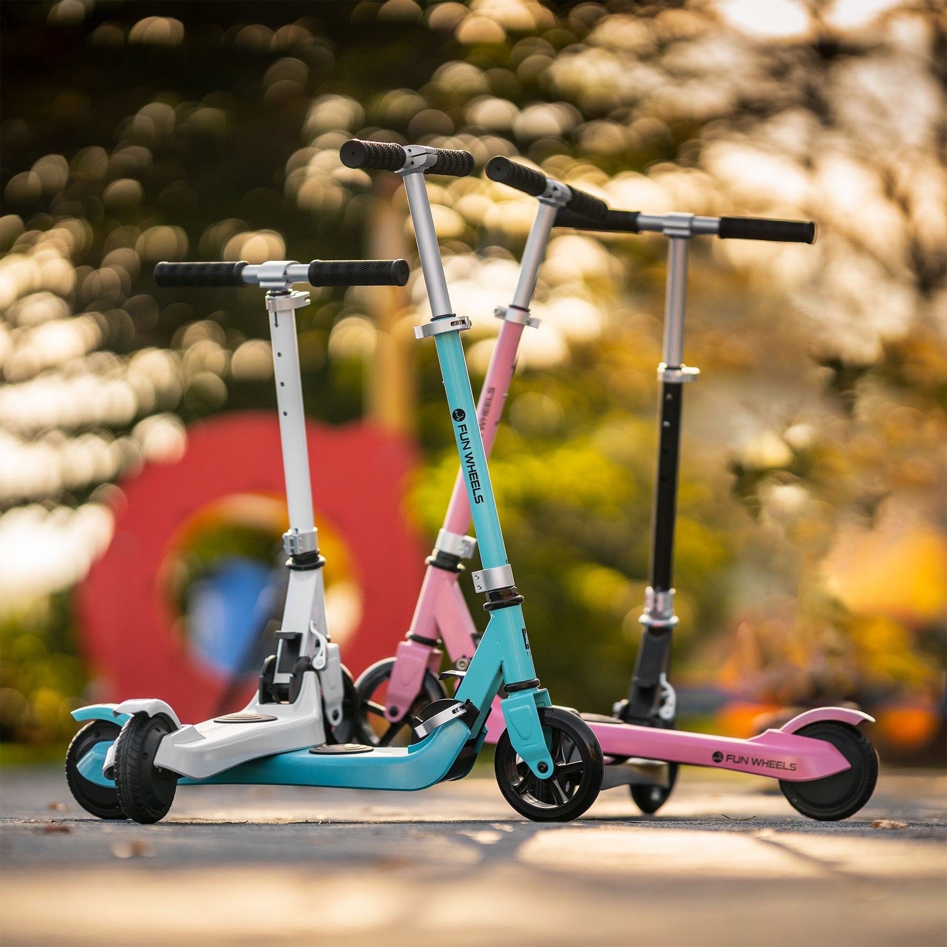 Električni romobil FUN WHEEL - tirkizni