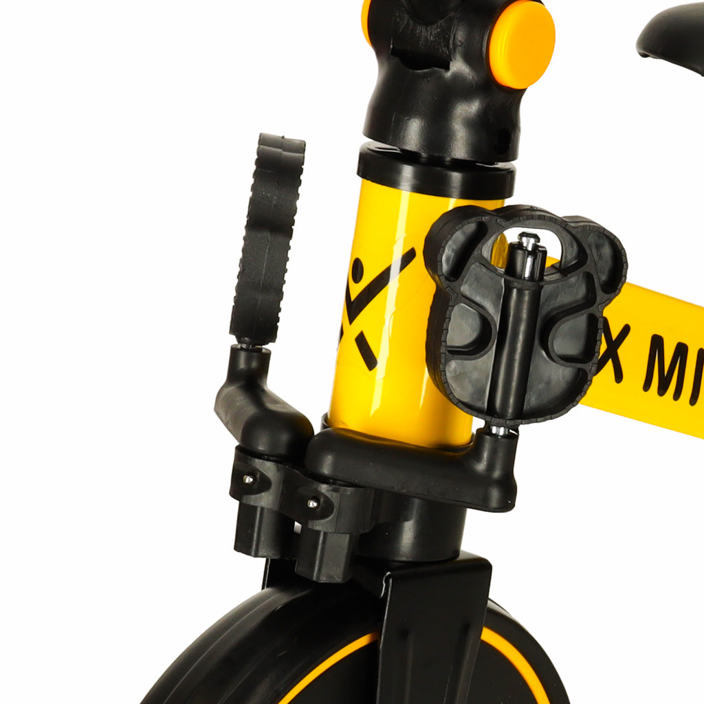 Sklopivi multifunkcionalni tricikl Fix Mini 3u1 - žuti