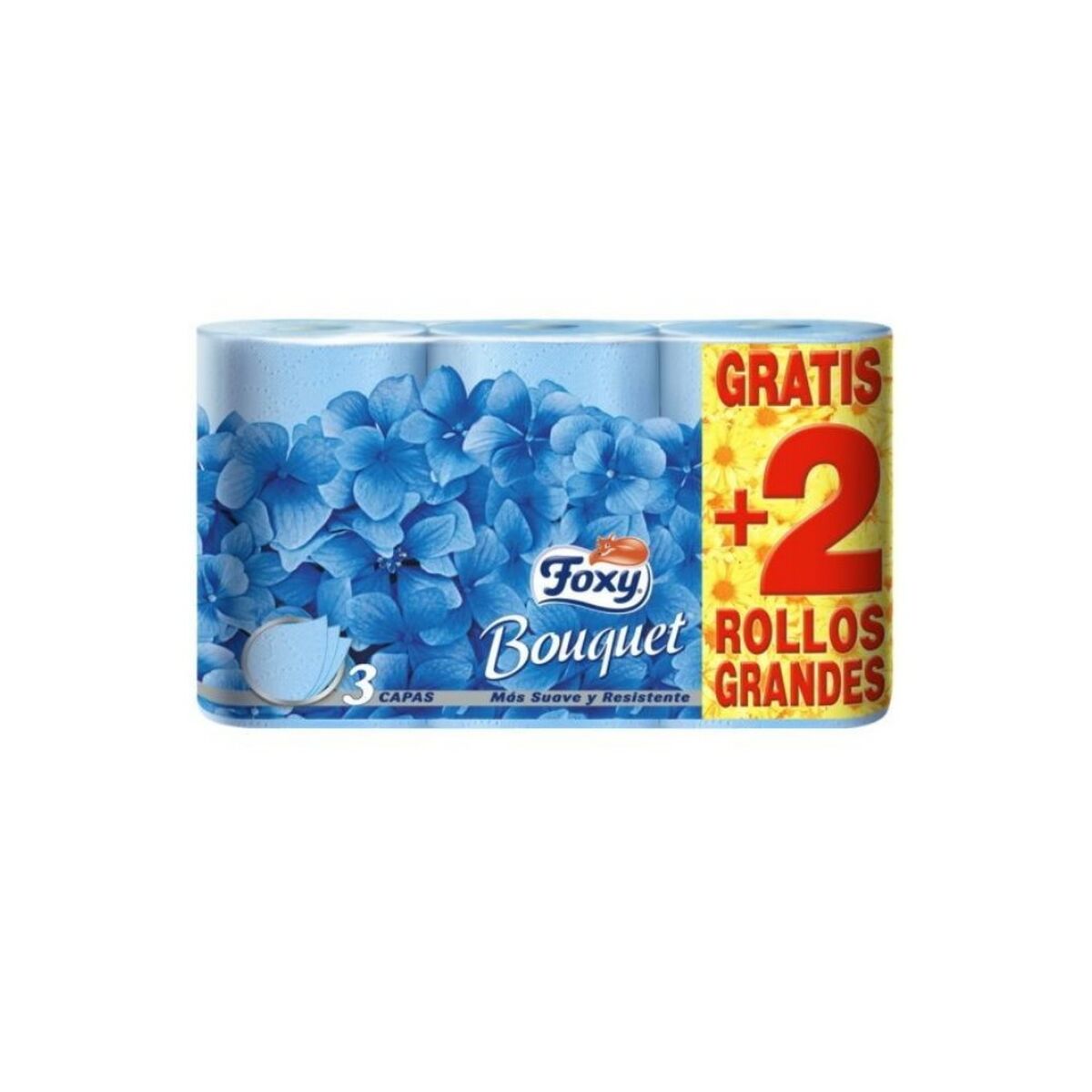 WC Papir Foxy Bouquet 3 slojeva 6 Dijelovi