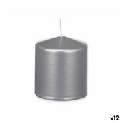 Svijeća Acorde Srebrna 9 x 10 x 9 cm (12 kom.)