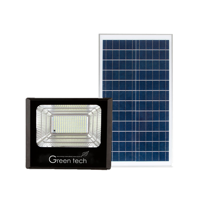 LED solarni reflektor Green Tech 100W, 6500K, IP65, solar
