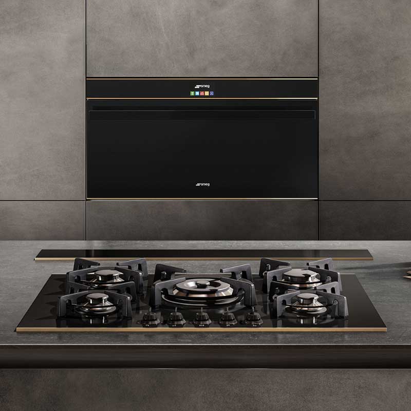 Smeg PV675CNR Plinska ugradbena ploča