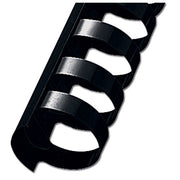 PLASTIČNA SPIRALA FI-38MM OVAL PK50 FORNAX ČRNA