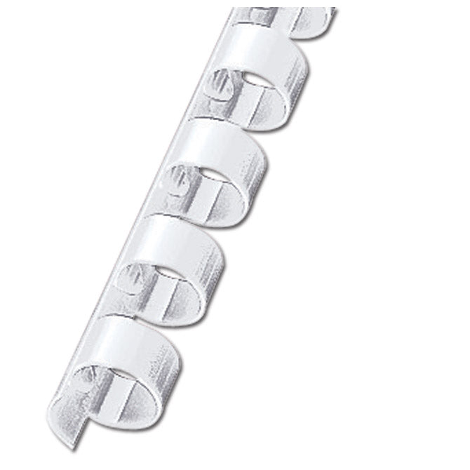 PLASTIČNA SPIRALA FI-25MM PK50 FORNAX BELA