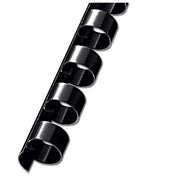SPIRALA PLASTIČNA FI-19MM PK100 FORNAX CRNA