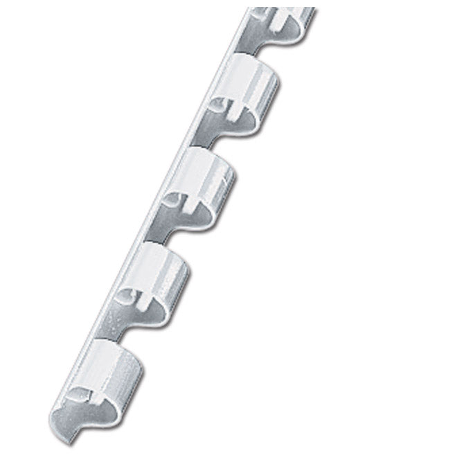 Spirala plastična fi- 8mm pk100 fornax bijela