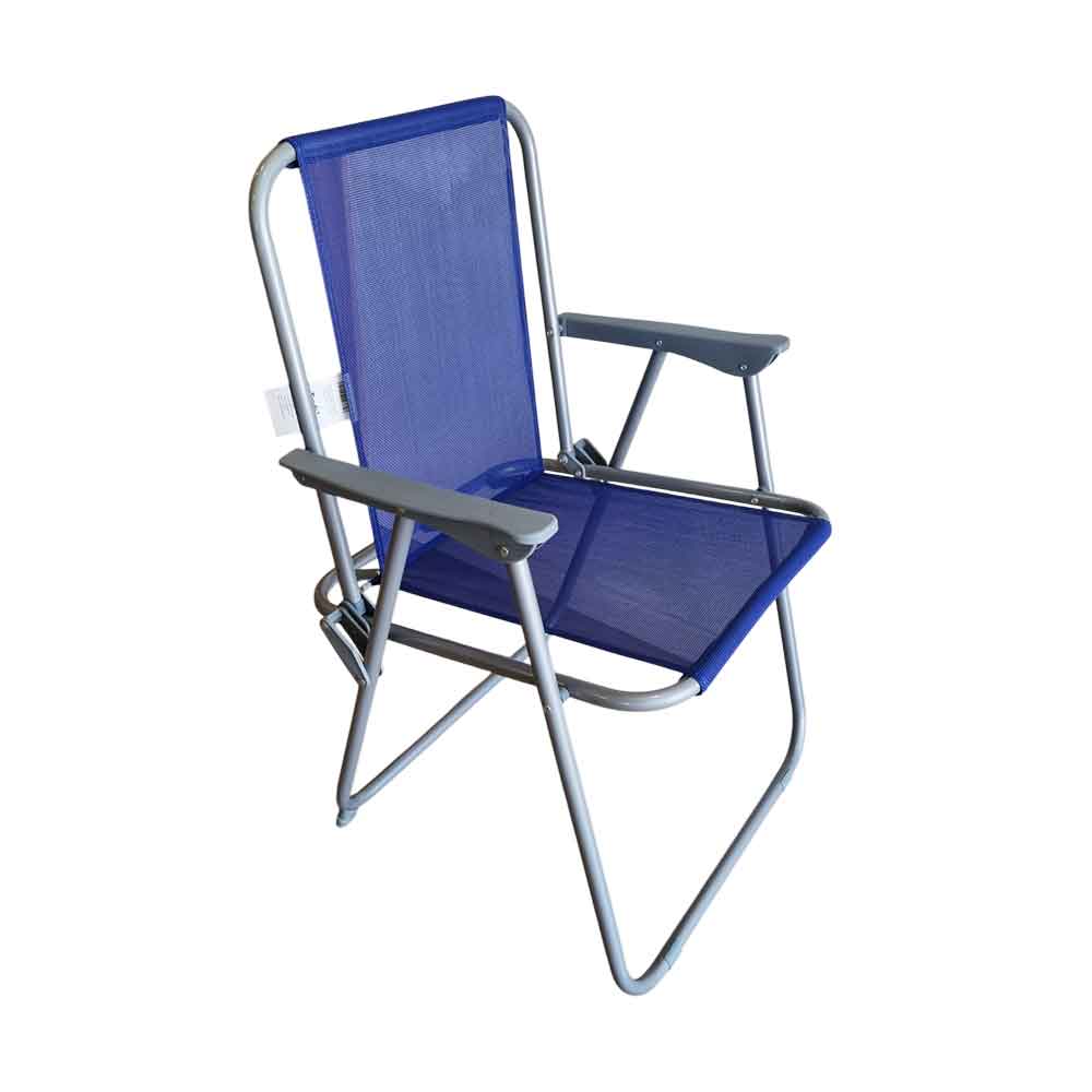 Sklopiva kamping i plažna stolica Tamno Plava
