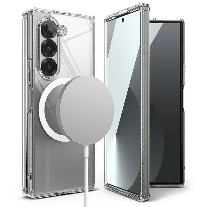 Samsung Galaxy Z Fold 6 Ringke Fusion magnetické hybridní pouzdro – průhledné
