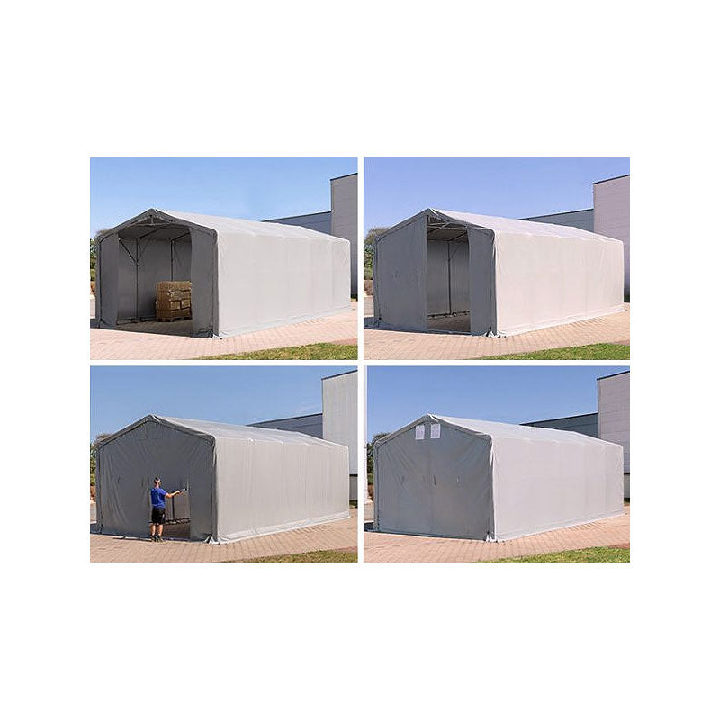 Skladišni šator PRIME PLUS 6x12x3,0 m 720 g/m²