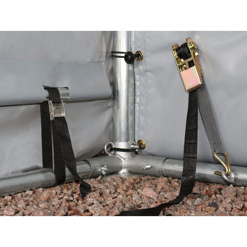 Skladišni šator PRIME PLUS 8x12x3,0 m 720 g/m²