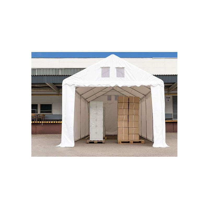 Skladišni šator XXL Profesional 6x12x3,0 m PVC 550 g