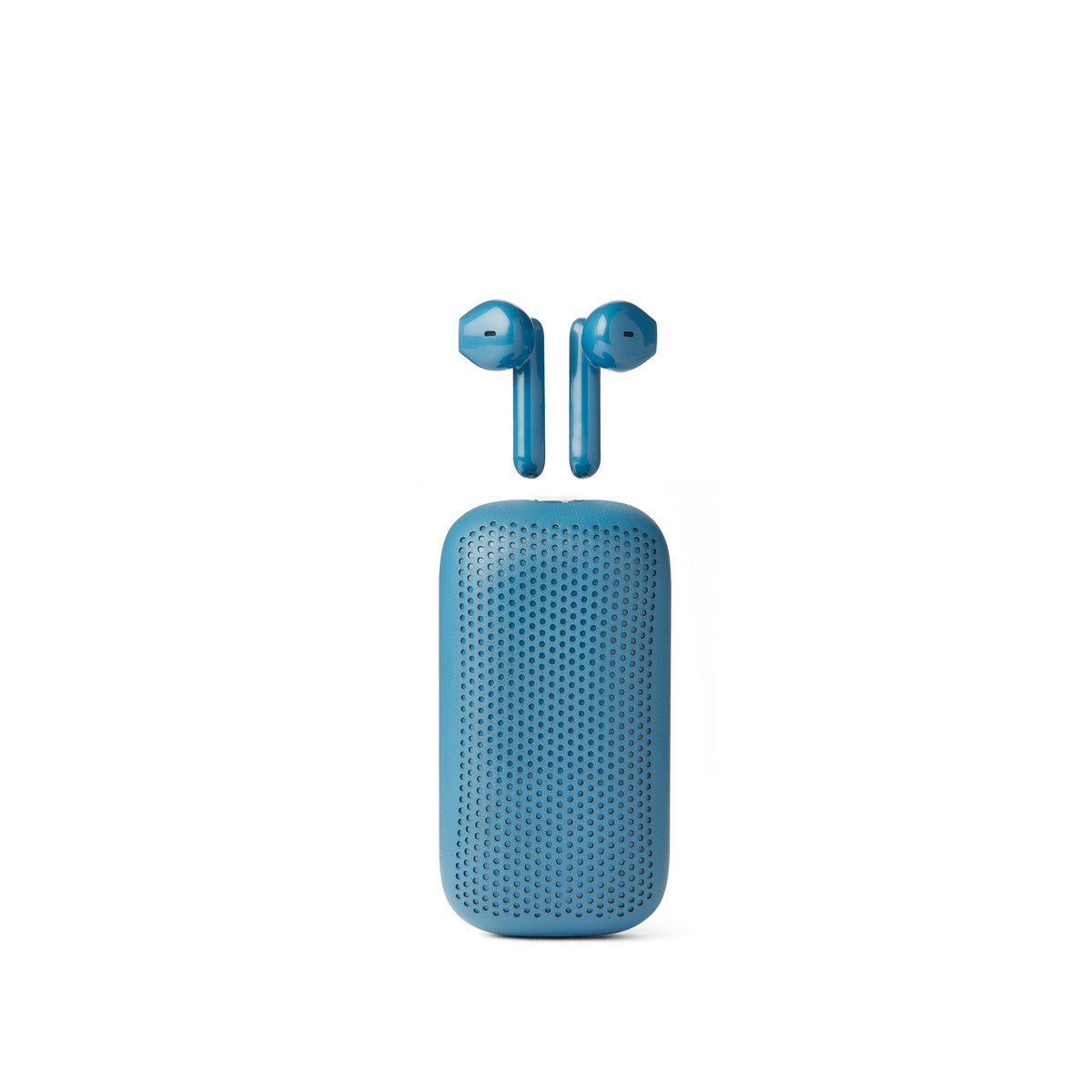 Lexon SOFTPOWER SPEAKERBUDS 2-u-1 True Wireless Slušalice i 3W bluetooth Zvučnik PLAVE
