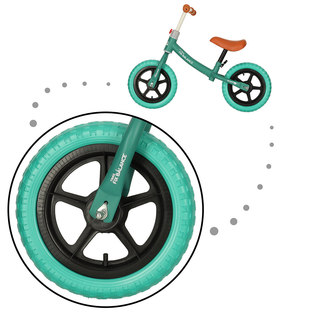 Bicikl bez pedala Fix Balance - tirkizni
