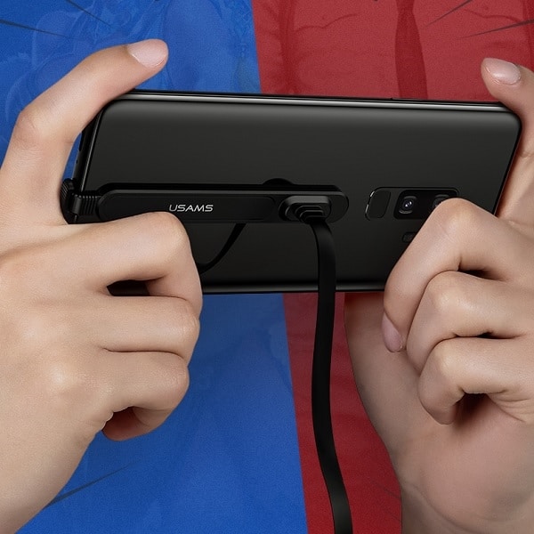 USAMS Gaming USB-C kabel 150 cm rovný černý (US-SJ236)