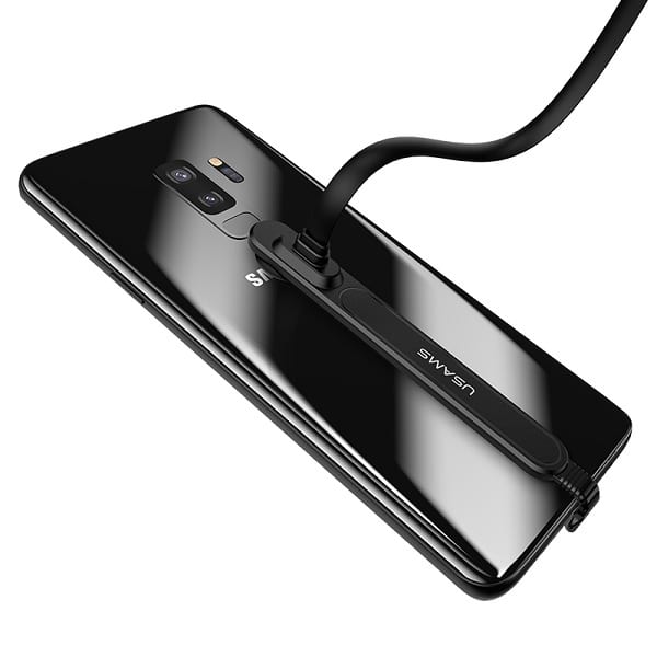 USAMS Gaming USB-C kabel 150 cm rovný černý (US-SJ236)