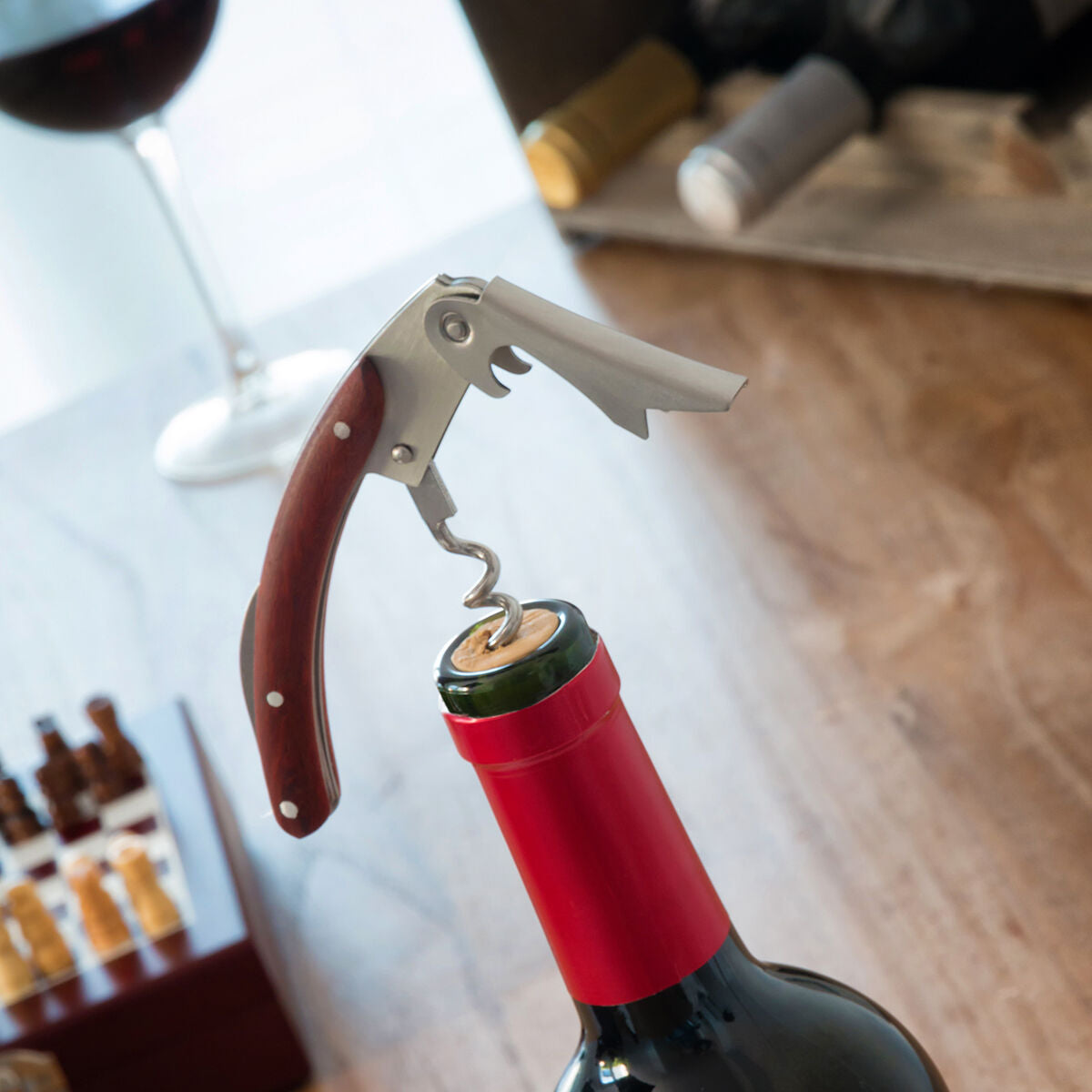 Set za Vino i Šah InnovaGoods 37 Dijelova