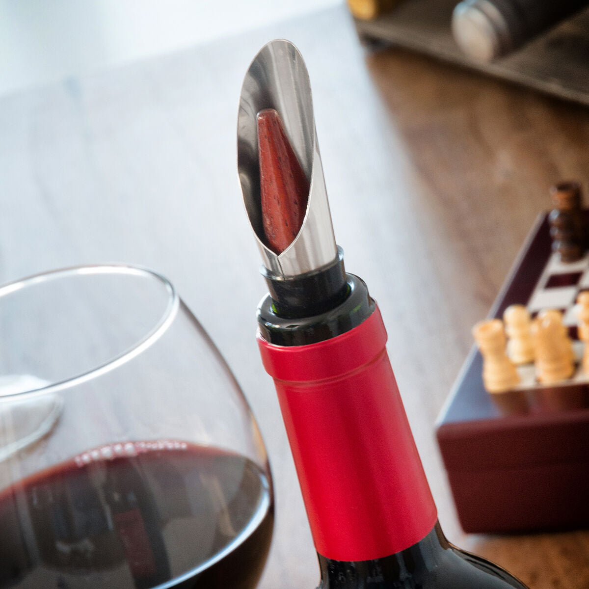 Set za Vino i Šah InnovaGoods 37 Dijelova