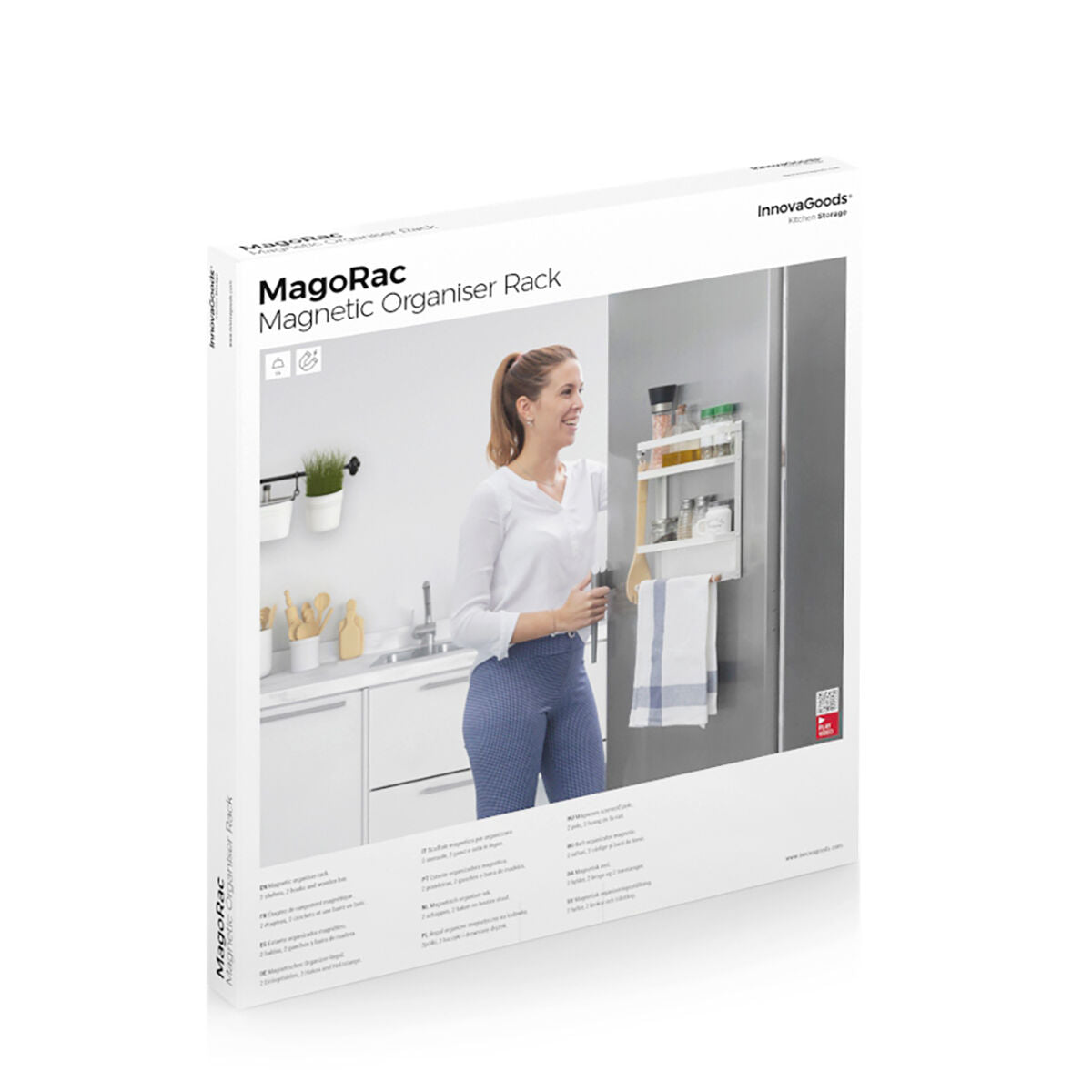 Magnetna polica za organiziranje MagoRac InnovaGoods