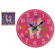 Zidni sat Gift Decor Ljama