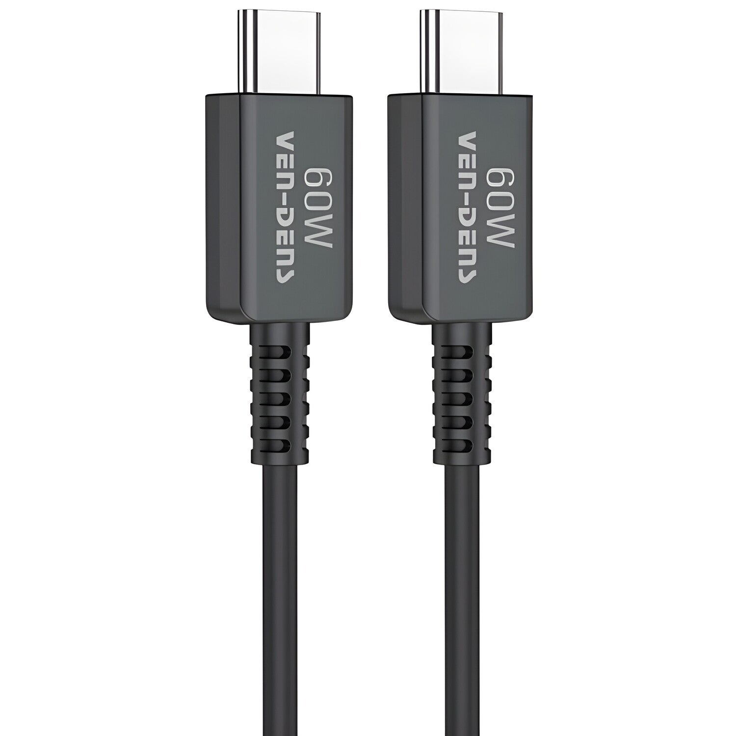 Kabel za prijenos podataka i punjenje (USB Type - C na USB Type - C) - 1.8m - 60W - Crna KP34840