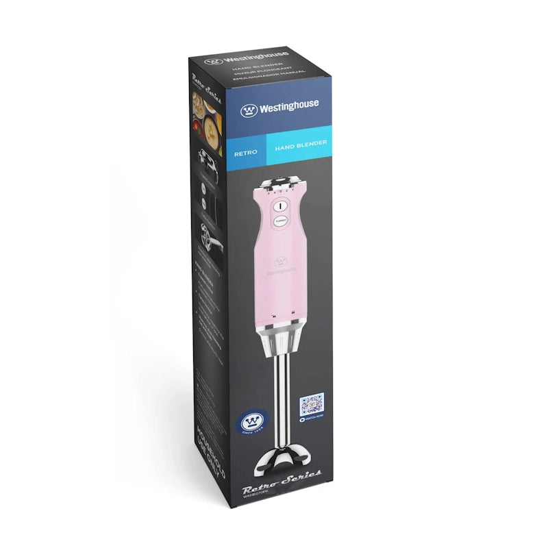 Ruční mixér Westinghouse Retro Pink