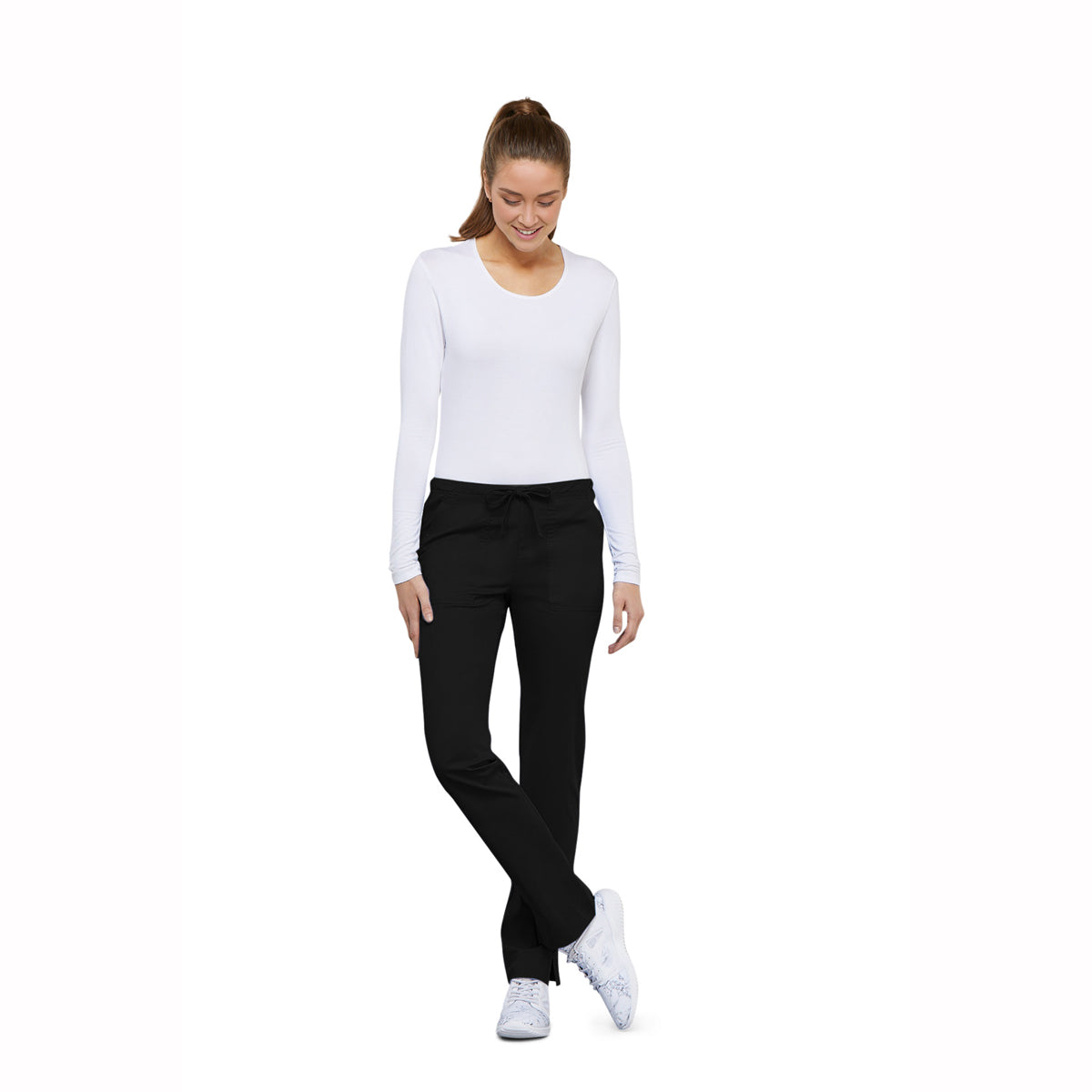 Ženske hlače WWE4203 crne