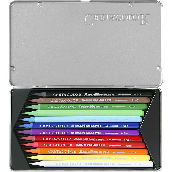 Umjetnički set Cretacolor Aqua monolith 12/1