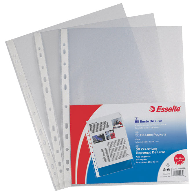 Fascikl uložni A4 90my pp sjajni Copy Safe pk 50 Esselte 395097500