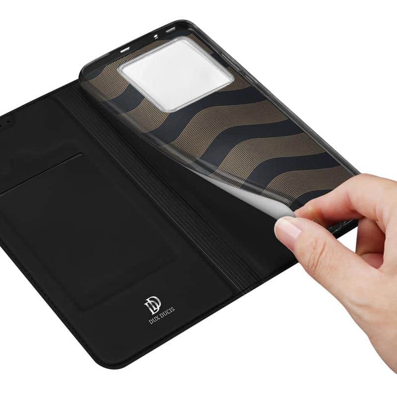 DUX DUCIS Skin Pro – pouzdro s flipem pro Xiaomi 13T / 13T Pro - černé