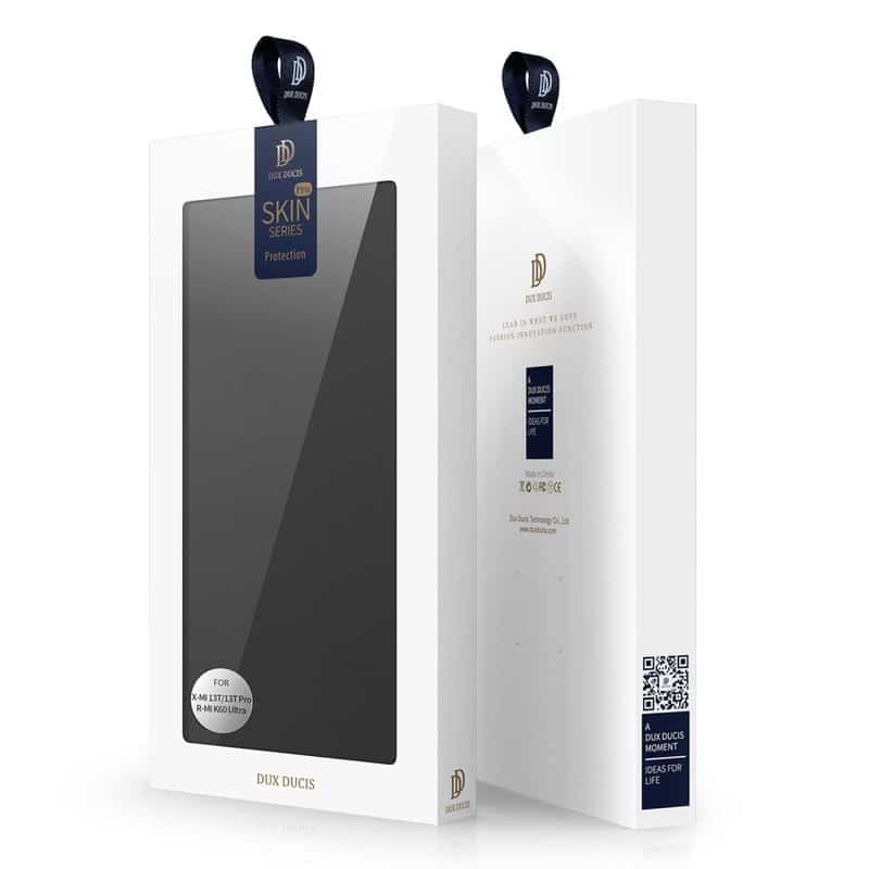 DUX DUCIS Skin Pro – pouzdro s flipem pro Xiaomi 13T / 13T Pro - černé