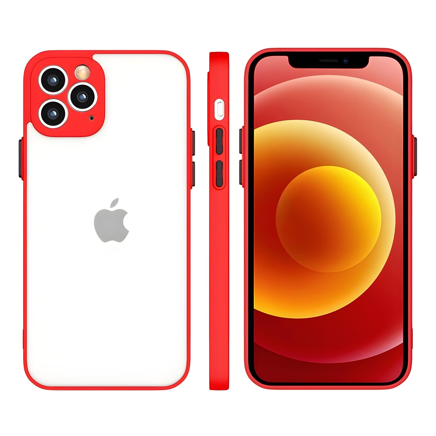 Silikonska fleksibilna futrola Milky Case za Apple iPhone 11 Pro - Crvena KP11809