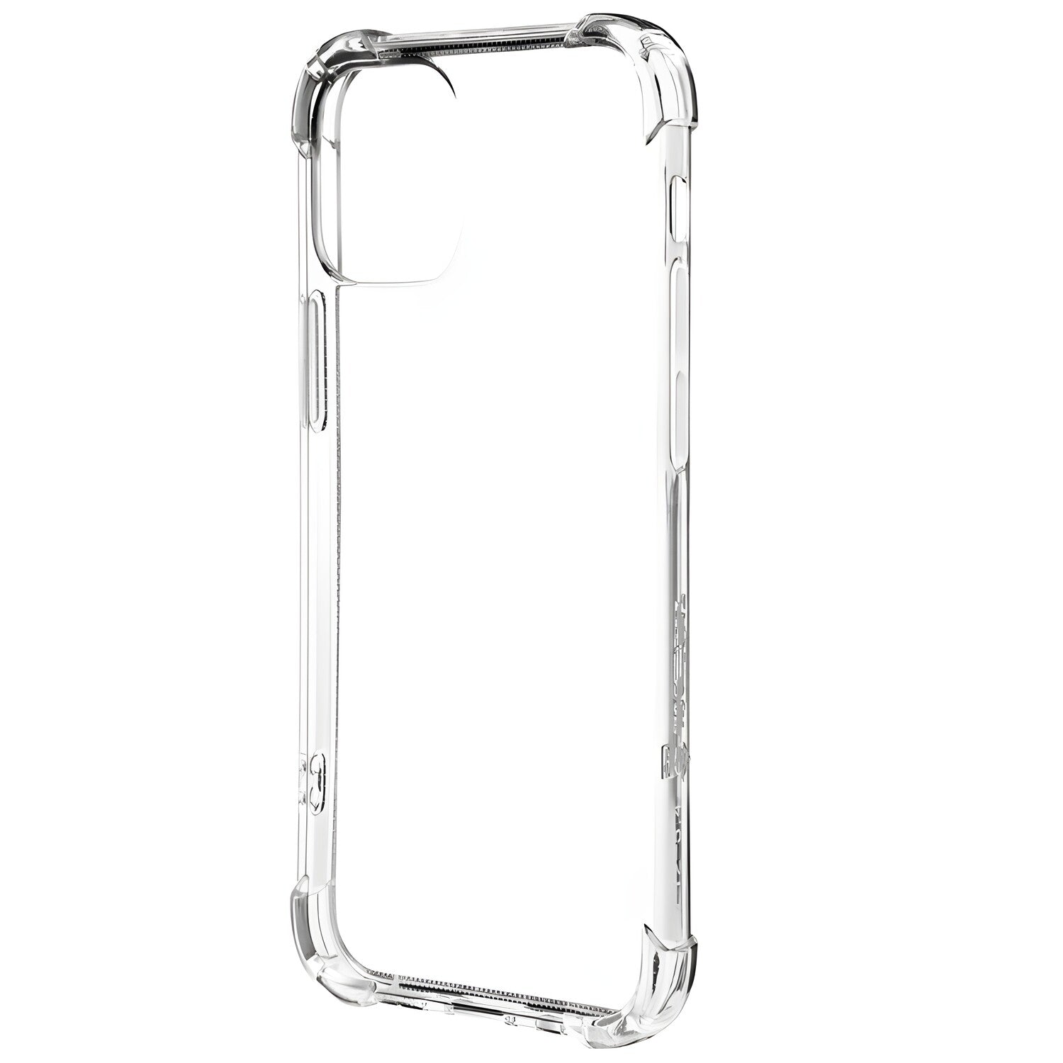 Silikonska futrola s ojačanim rubovima za Apple iPhone 12 Pro Max - Prozirna KP23558