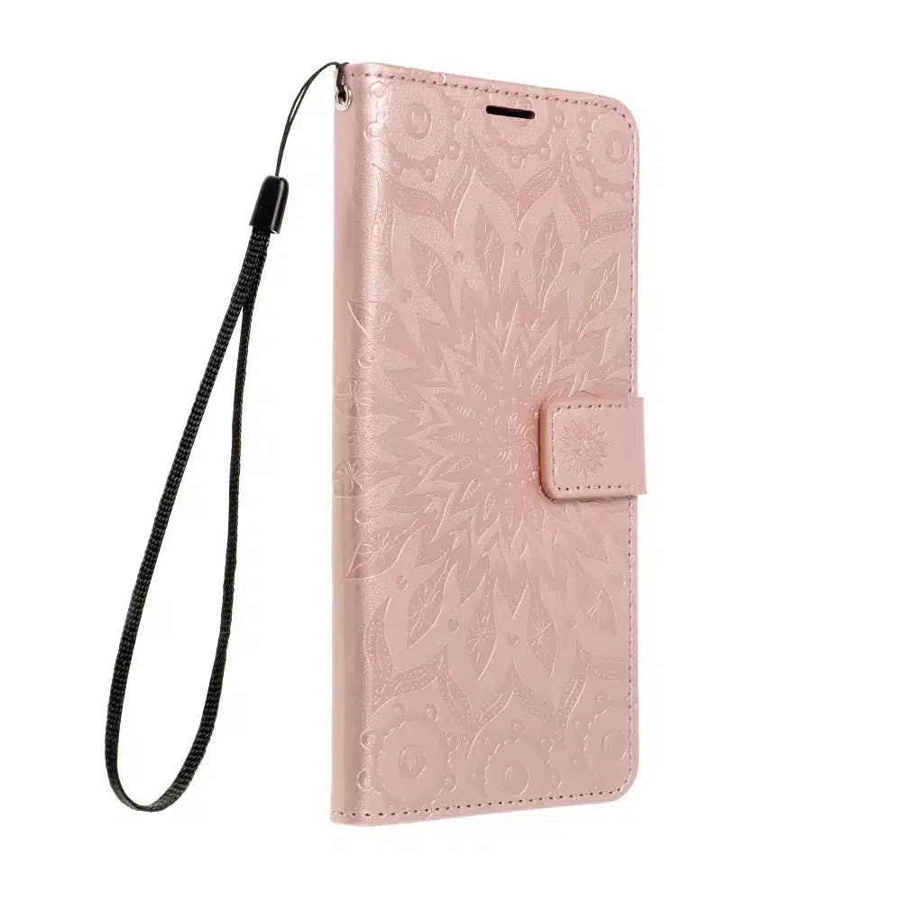MEZZO Book case preklopna torbica za XIAOMI Redmi Note 14 Pro 5G mandala rose gold