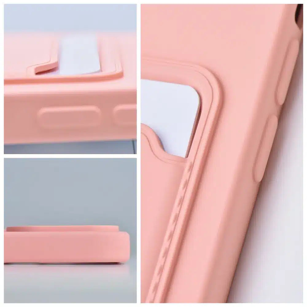 Pouzdro na karty pro SAMSUNG GALAXY A35 5G růžové