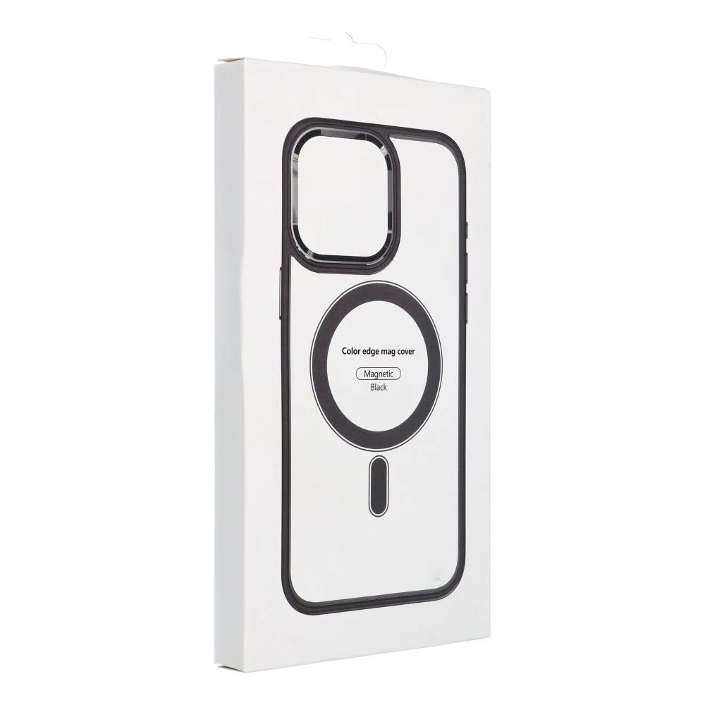 Colour Edge Mag Cover maska kompatibilna s MagSafe za IPHONE 12 / 12 PRO crna