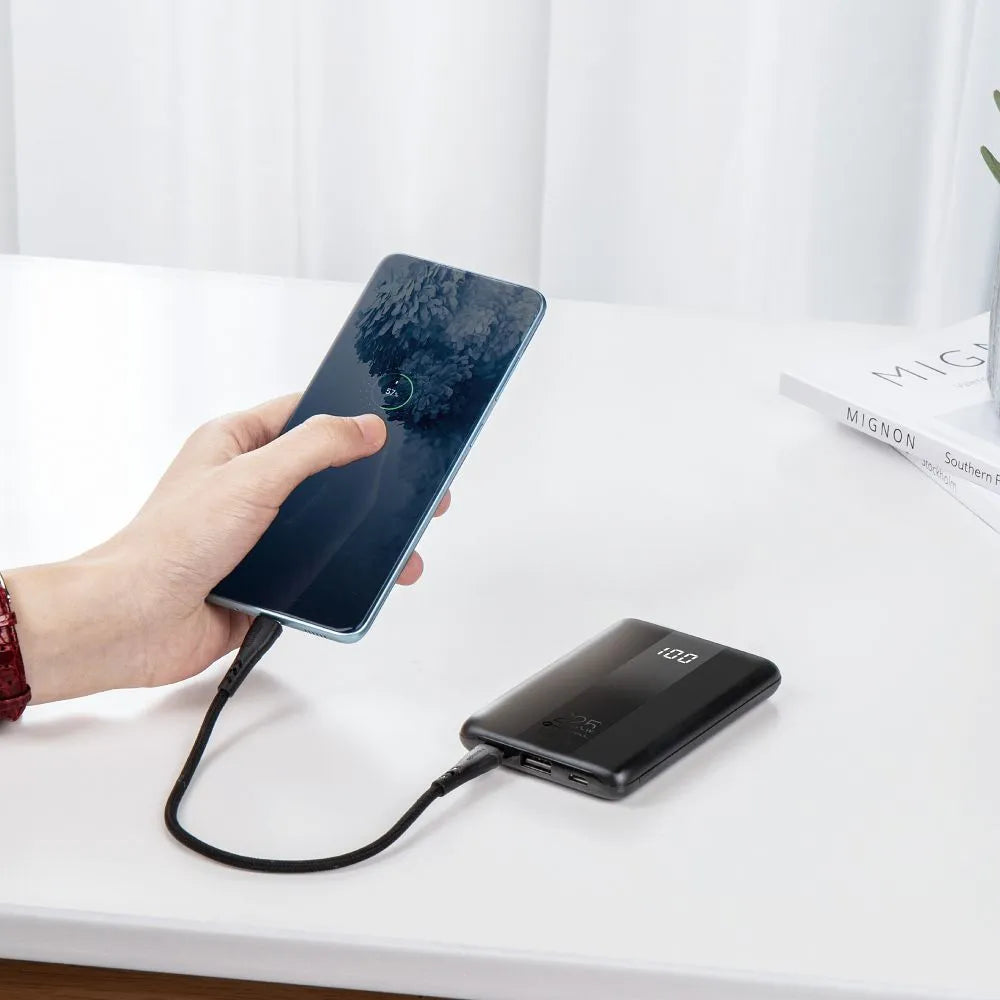 Powerbank Forcell F-Energy Energo P10K2 QC3.0 PD 3A 22.5W 10000 mAh černá