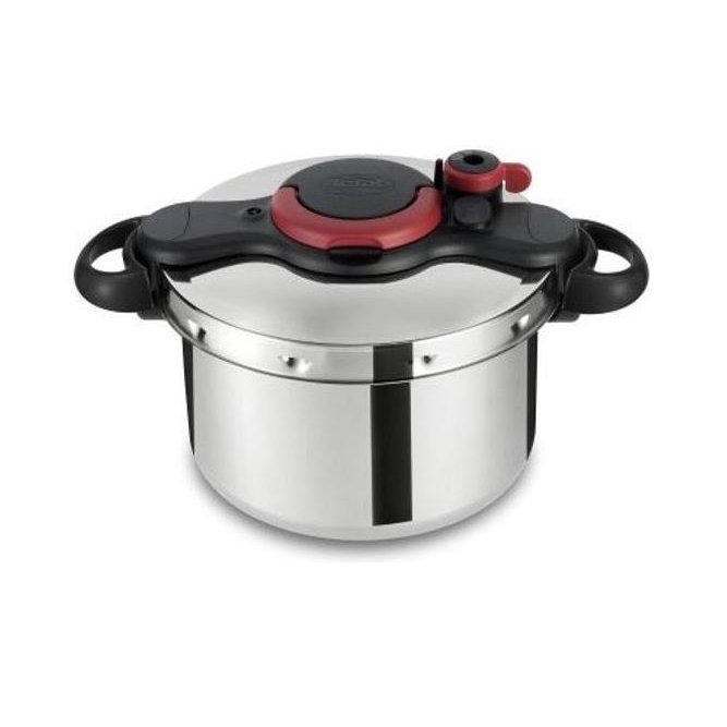 Tefal P4620768 ekspres lonac za štednjak 6 L Crno, Nehrđajući čelik