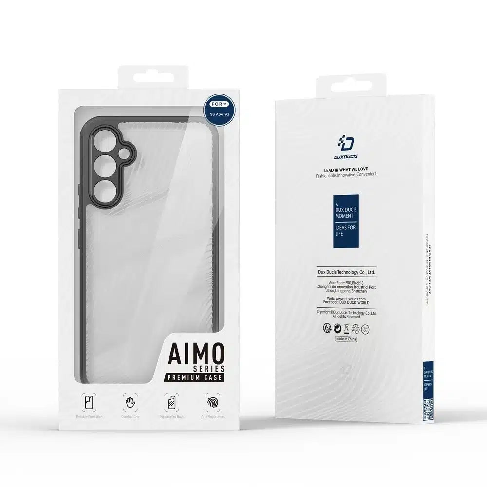 DUX DUCIS Aimo - prémiový ochranný kryt pro Samsung Galaxy A34 5G černý
