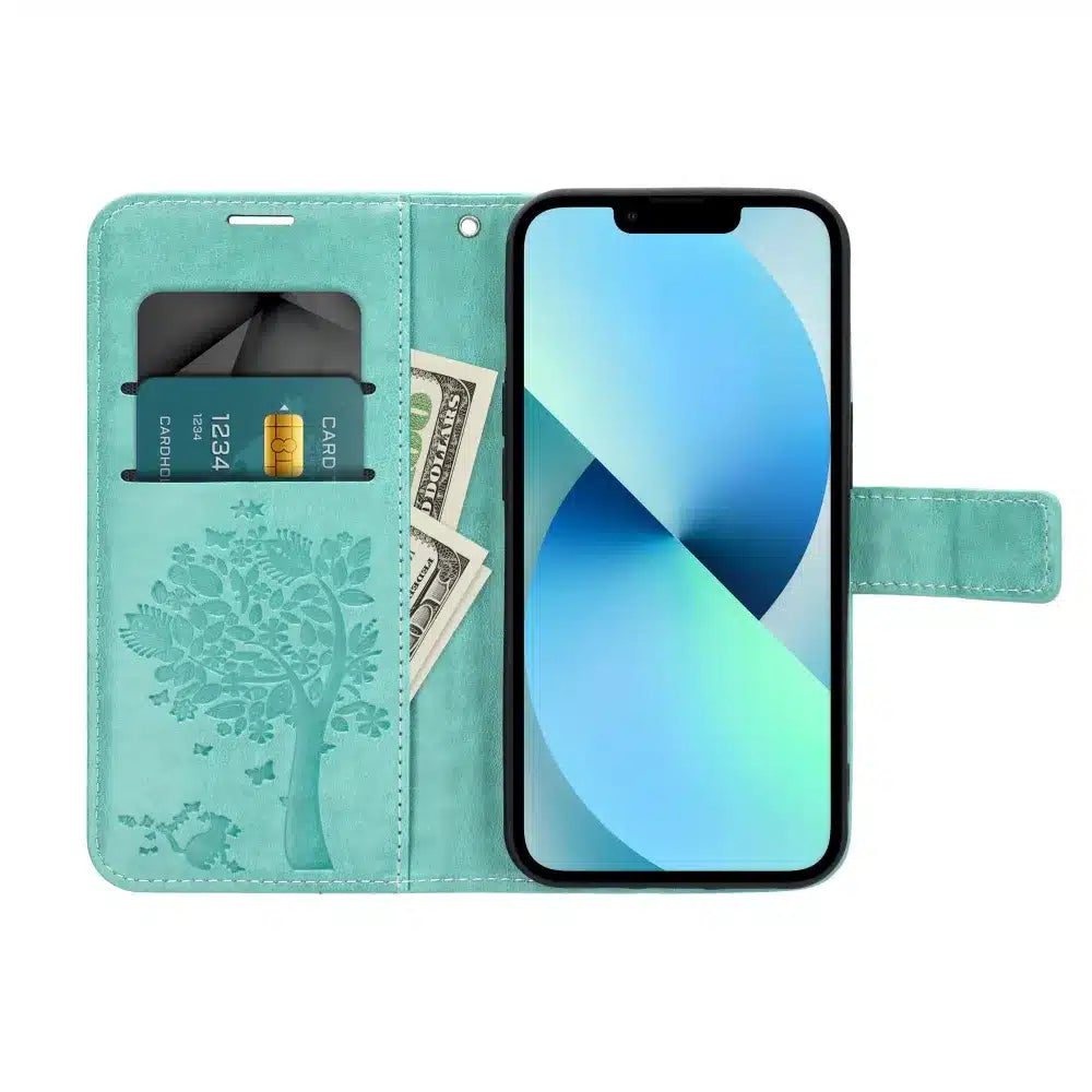 MEZZO Book pouzdro pro SAMSUNG GALAXY A55 5G tree green