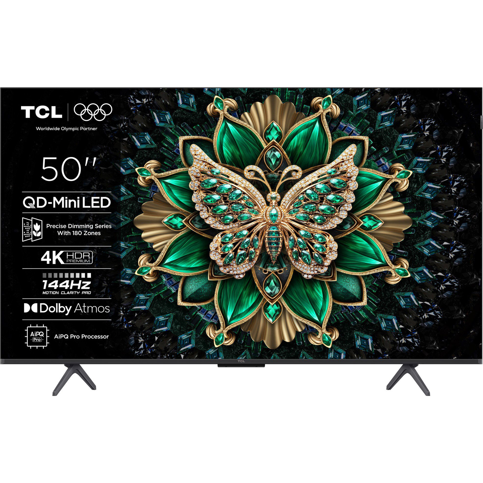 TCL C6K 50C6K LED televizor 127 cm (50") 4K Ultra HD Pametni televizor Wi-Fi Metalno