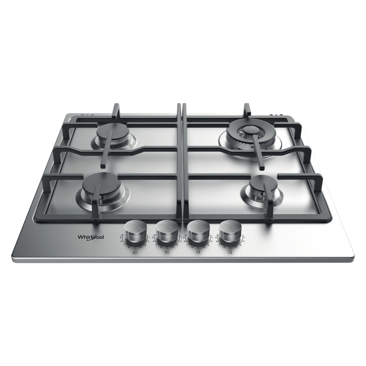 Whirlpool TKRL 661 IX EU Nehrđajući čelik Ugradbeni 58 cm Plin 4 zone(s)