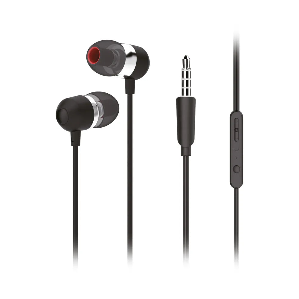 Forcell Premium Sound U3 sluchátka 3,5 mm mini jack černá