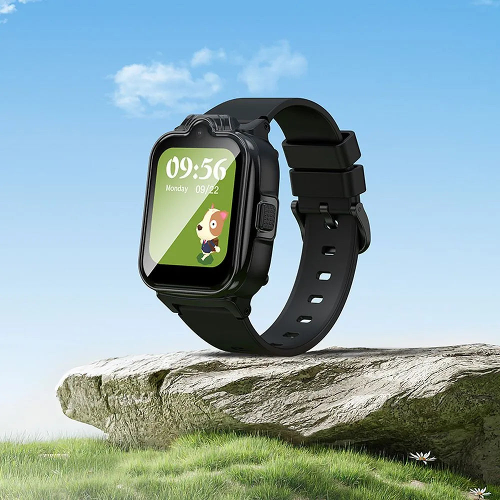 Hoco 4G GPS chytré hodinky pro děti s funkcí volání Y104 černé