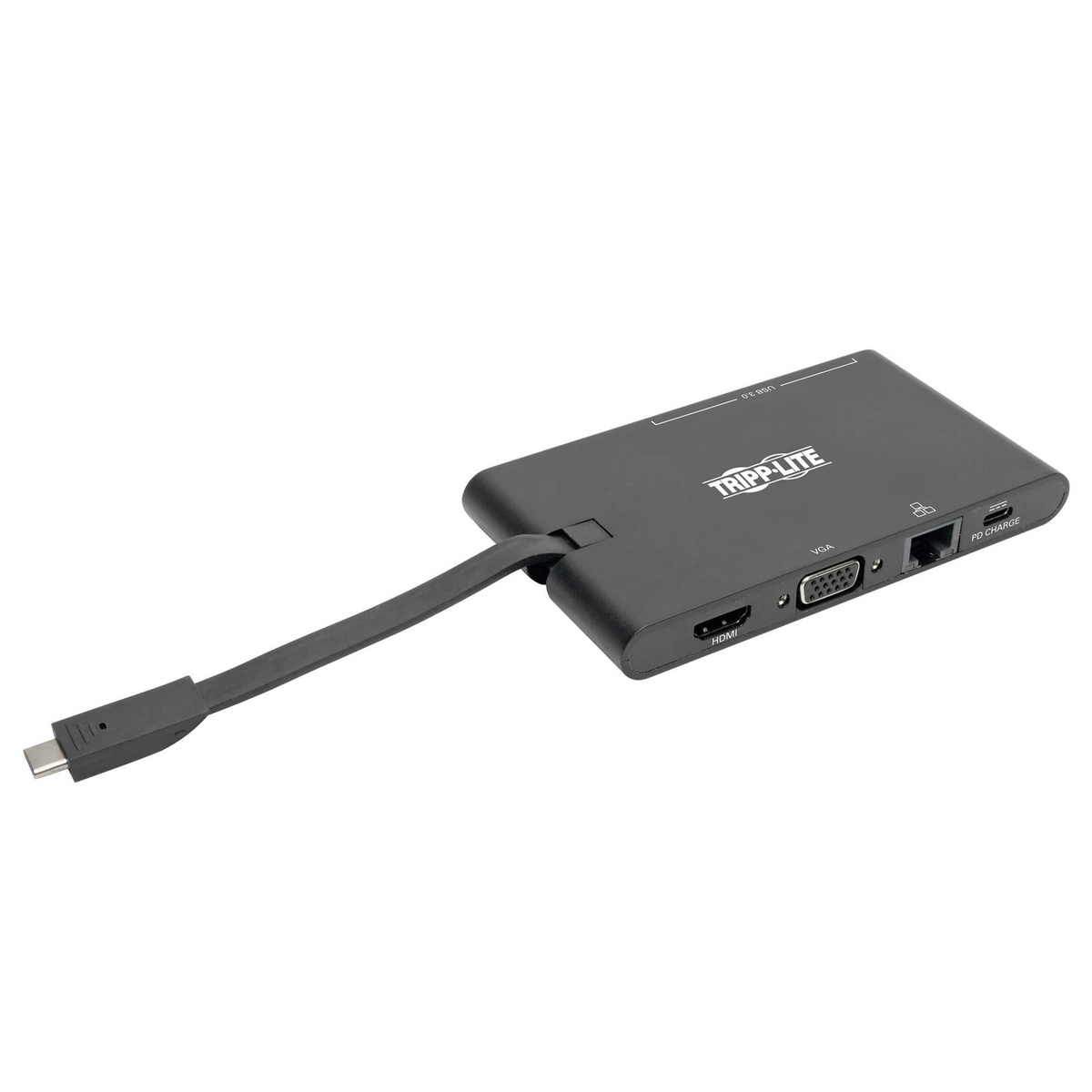 Tripp Lite U442-DOCK3-B priključna stanica i replikator porta za prijenosno računalo Žičano USB 3.2 Gen 2 (3.1 Gen 2) Type-C Crno
