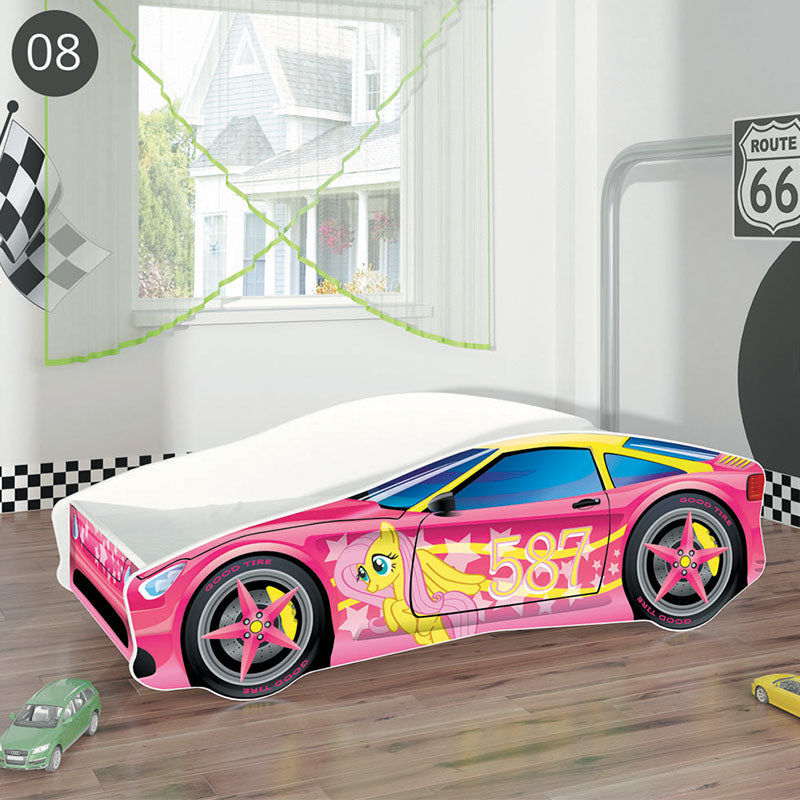 Dječji krevet ACMA Auto 140x70 cm 08 Barbie